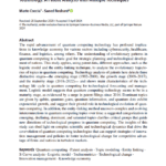 Path‑Breaking Directions in Quantum ComputingTechnology: A Patent Analysis with Multiple Techniques